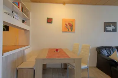 Ein Sitzbereich in der Unterkunft Apartment 527