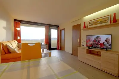 TV/Unterhaltungsangebot in der Unterkunft Apartment 545
