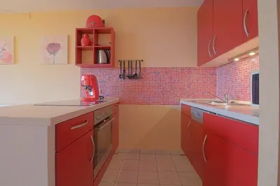 Küche/Küchenzeile in der Unterkunft Apartment 551