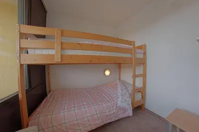 Ein Bett oder Betten in einem Zimmer der Unterkunft Apartment 428