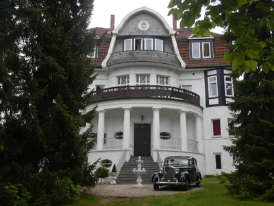 Das Gebäude in dem sich das Hostel befindet