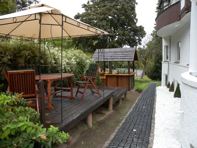 Ein Garten an der Unterkunft Hostel Goslar