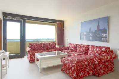 Ein Sitzbereich in der Unterkunft Apartment 564