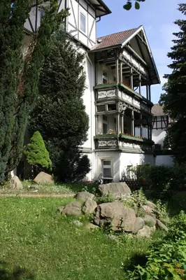 Ein Garten an der Unterkunft Solehotel Winterberg