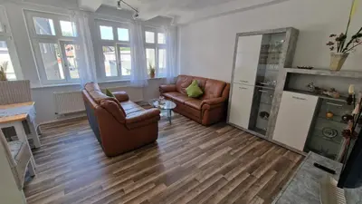 Küche/Küchenzeile in der Unterkunft Manu's Appartements