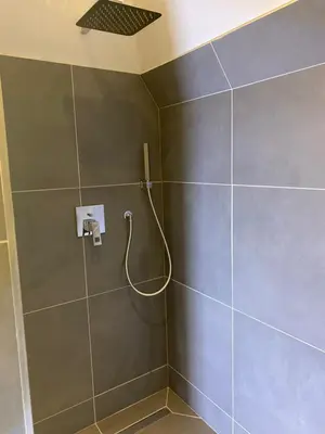 Ein Badezimmer in der Unterkunft Bett im Bahnhof Waldblick
