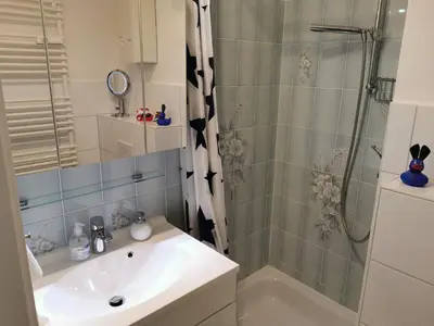 Ein Badezimmer in der Unterkunft Fewo-Harz-Uraub