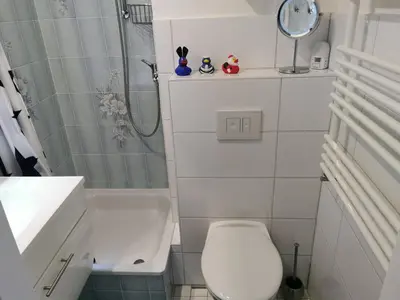 Ein Badezimmer in der Unterkunft Fewo-Harz-Uraub