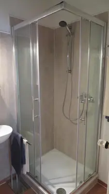 Ein Badezimmer in der Unterkunft Ferienwohnung Luise