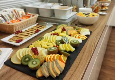 Essen im Hotel oder in der Nähe