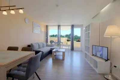 TV/Unterhaltungsangebot in der Unterkunft Apartment 478