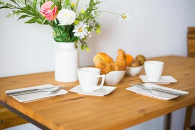 Essen in der Ferienwohnung oder in der Nähe