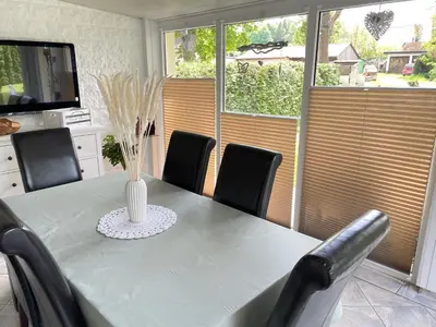 Küche/Küchenzeile in der Unterkunft Ferienhaus Kurt