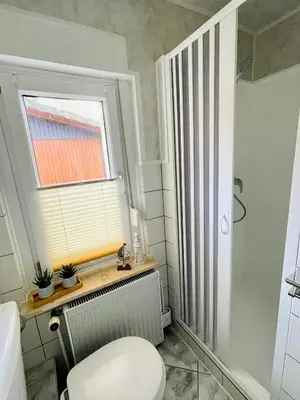 Ein Badezimmer in der Unterkunft Ferienhaus Kurt