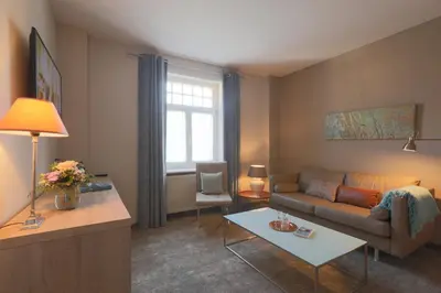TV/Unterhaltungsangebot in der Unterkunft Romantik Hotel am Brühl