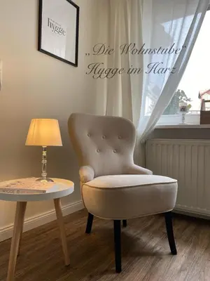 Ein Sitzbereich in der Unterkunft 