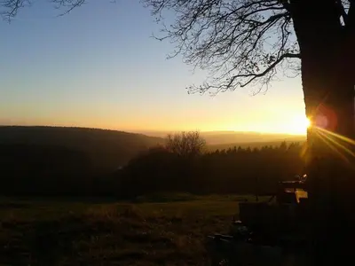 Naturlandschaft in der Nähe der Pension