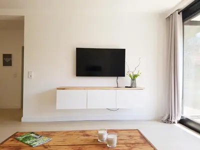 TV/Unterhaltungsangebot in der Unterkunft Ferienwohnung Wiesengrund