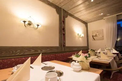 Ein Sitzbereich in der Unterkunft Ulrichshof