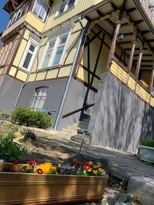Ein Garten an der Unterkunft Fewo-Liza