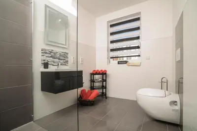 Ein Badezimmer in der Unterkunft Designapartments Sweet Home - Sennhütte 11