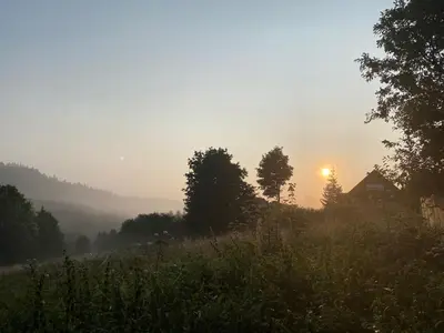 Naturlandschaft in der Nähe der Ferienwohnung