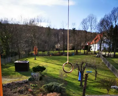 Ein Garten an der Unterkunft 
