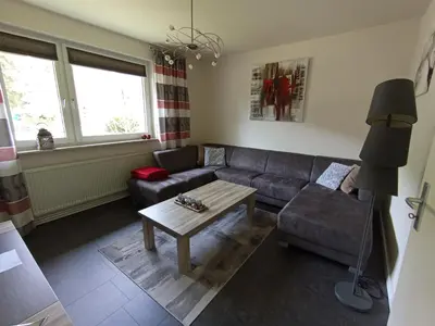 Ein Sitzbereich in der Unterkunft Haus Christoffel Wieda