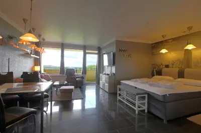 Ein Bett oder Betten in einem Zimmer der Unterkunft Apartment 475