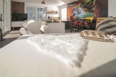TV/Unterhaltungsangebot in der Unterkunft Designapartments Business and More - Sennhütte 9