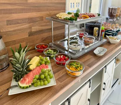 Essen in der Ferienwohnung oder in der Nähe