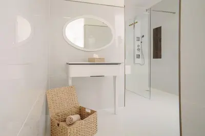 Ein Badezimmer in der Unterkunft Designlofts 14P - Sennhütte 17