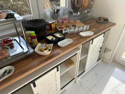 Essen in der Ferienwohnung oder in der Nähe