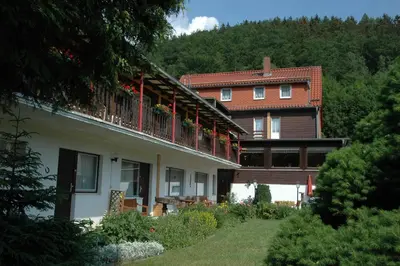 Das Gebäude in dem sich das Hotel befindet