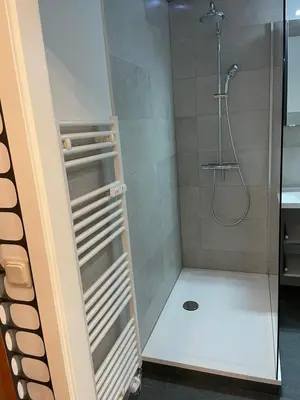 Ein Badezimmer in der Unterkunft App 420 mit Schwimmbad und Sauna im Panoramic Hohegeiß Braunlage