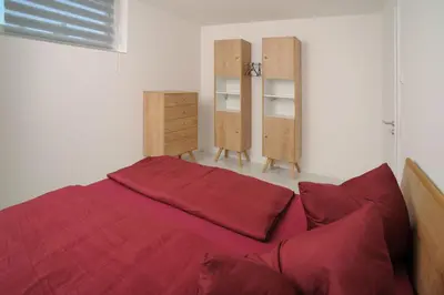 Ein Bett oder Betten in einem Zimmer der Unterkunft Designapartments Level 2 - Sennhütte 5