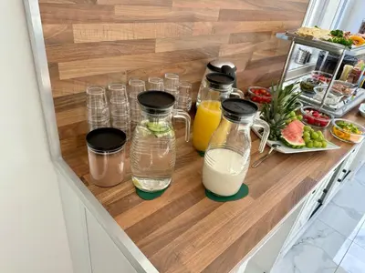 Essen in der Ferienwohnung oder in der Nähe