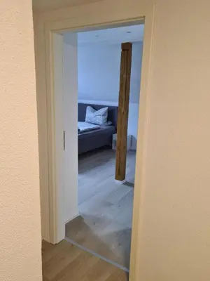 Ein Bett oder Betten in einem Zimmer der Unterkunft Ferienwohnung Ohanna Goslar