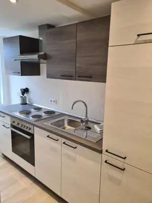 Küche/Küchenzeile in der Unterkunft Ferienwohnung Ohanna Goslar