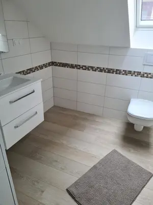 Ein Badezimmer in der Unterkunft Ferienwohnung Ohanna Goslar