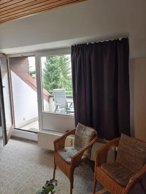 Ein Sitzbereich in der Unterkunft Michaels Fewo Erbhai