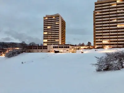 Penthouse mit Brockenblick App 370 im Winter