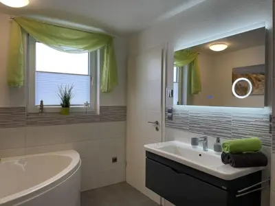 Ein Badezimmer in der Unterkunft Ferienhaus BellaVita