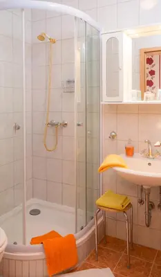 Ein Badezimmer in der Unterkunft Hotel Restaurant Rehberg