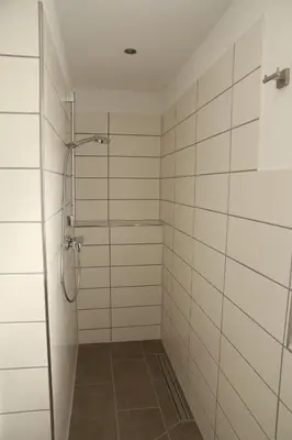 Ein Badezimmer in der Unterkunft Ferienwohnung Evi