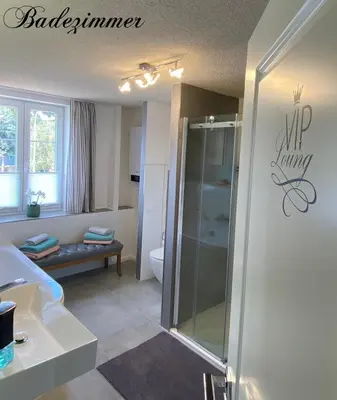 Ein Bett oder Betten in einem Zimmer der Unterkunft Villa Malzmühle 