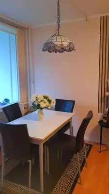 Ein Sitzbereich in der Unterkunft Dream Home-3Zimmerwohnung, großer Balkon, gegenüber der Kristall Therme