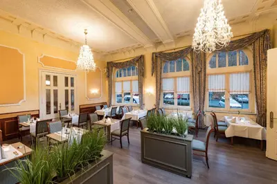 Ein Sitzbereich in der Unterkunft Göbel´s Vital Hotel Bad Sachsa