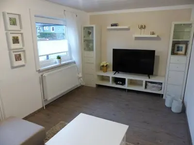 TV/Unterhaltungsangebot in der Unterkunft Ferienwohnung Knebel