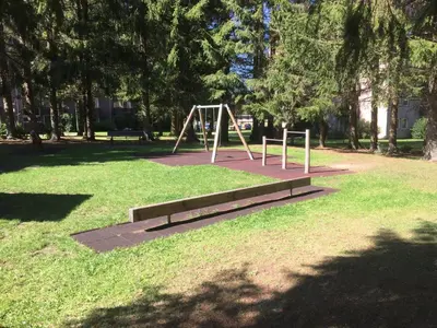 Ein Kinderspielbereich in der Unterkunft Hans im Glück